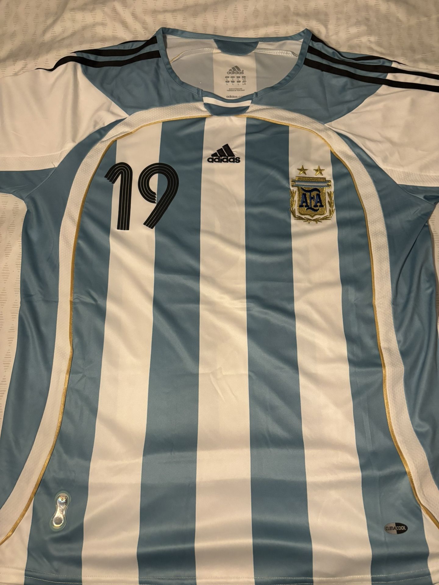 Argentina Messi football jersey