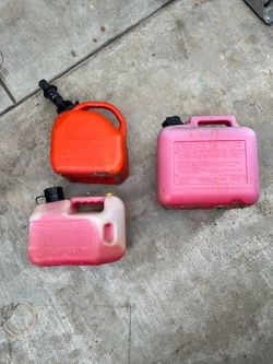 Gas Cans - $5