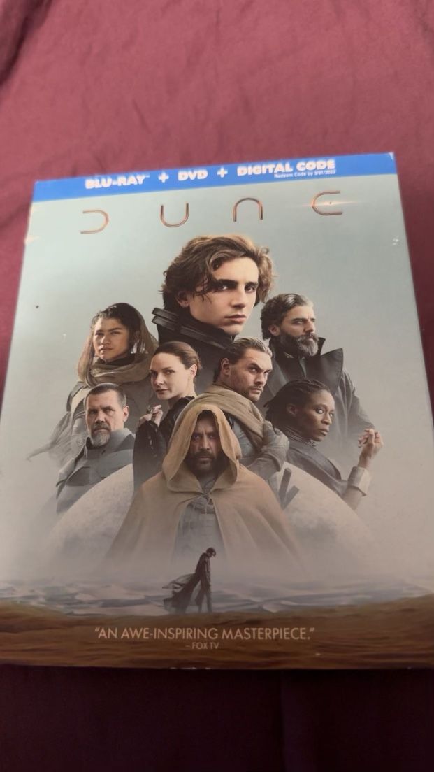 Dune Movie 2 Disc Set (Blu-Ray & DVD) + Digital Code