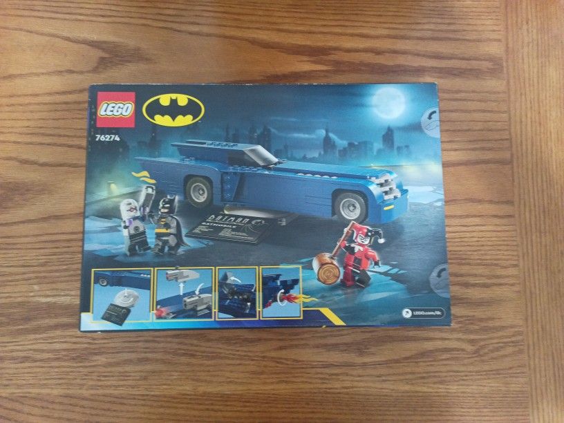 Lego Batmobile with Harley Quinn and Mr. Freeze (76274)