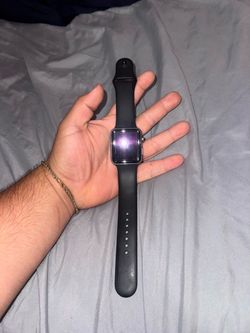 Apple Watch Space Gray with Black Sport Band