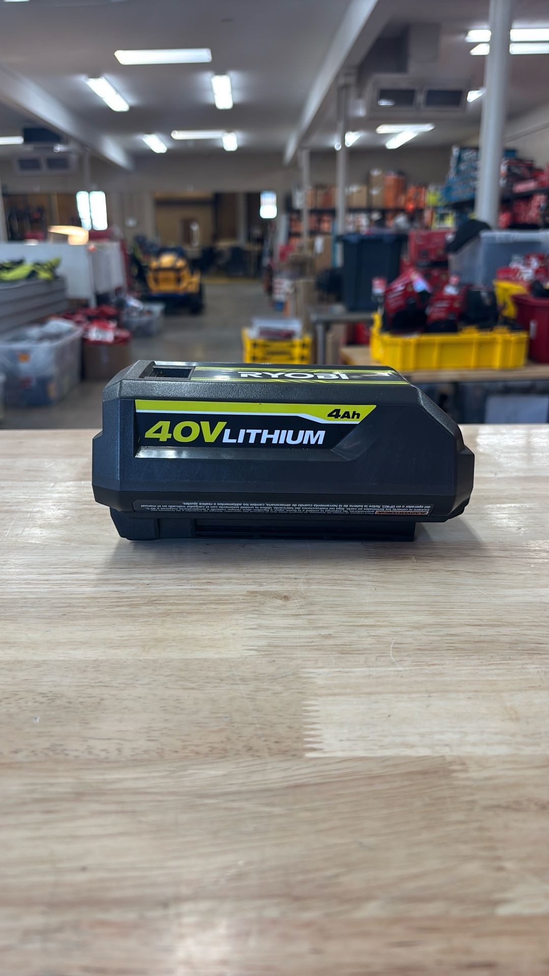 RYOBI 40-Volt Lithium-Ion 4.0 Ah Battery