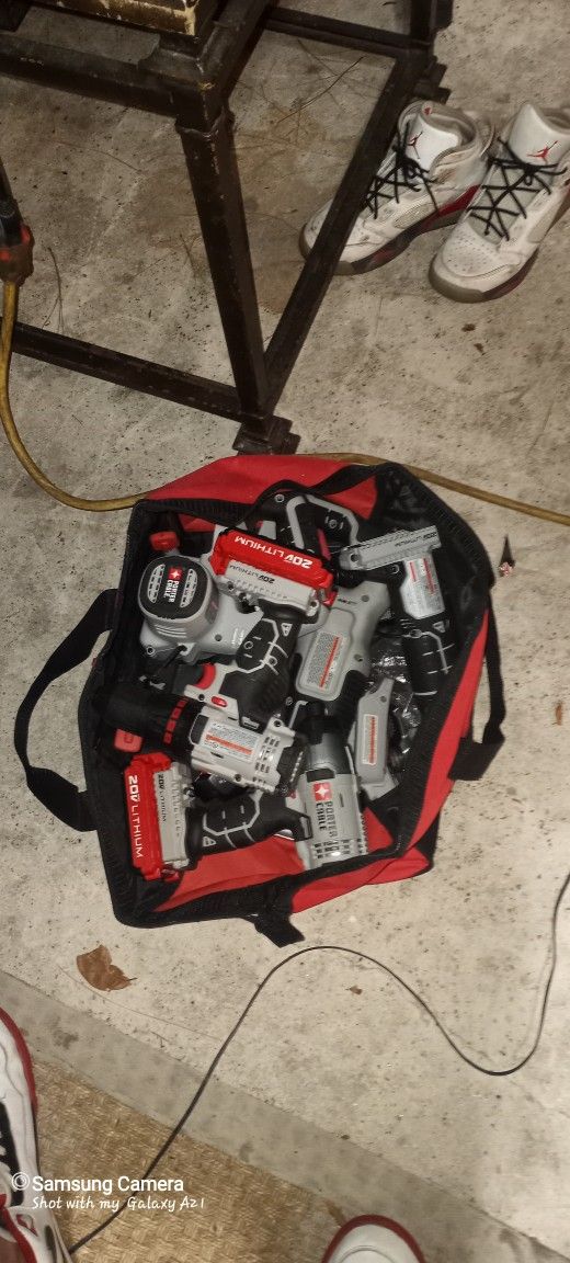 PORTER-CABLE 20V MAX Lithium Ion 6-Tool Combo Kit
