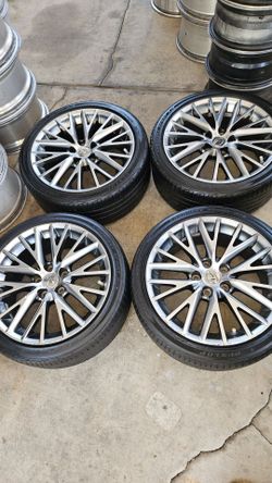 18" staggered is300 lexus wheels & tires