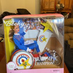 Para Olympic champion 1999 Barbie Mattel