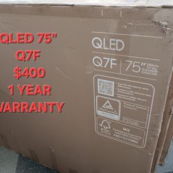 SAMSUNG 75"INCH QLED 4K Q7F 