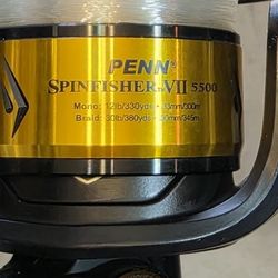 Penn SpinfisherVii /NEW Lines/Star Rod