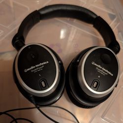 Audio Technica Noise Cancelling Headphones