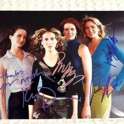 Sex And The City cast Signed 8x10