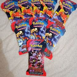 (9) Destined Rivals Sleeved Booster