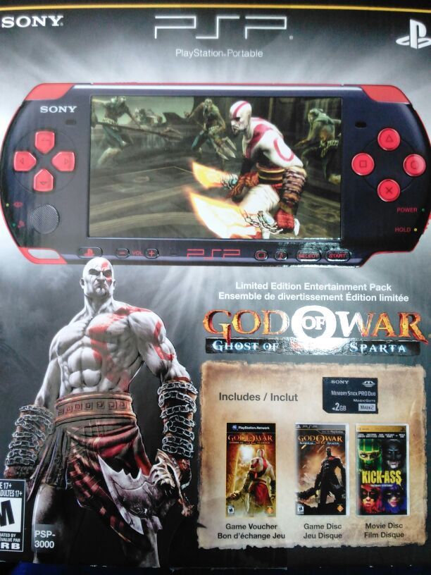 God of War Limited Edition playstation PSP for Sale in Bellingham, WA -  OfferUp