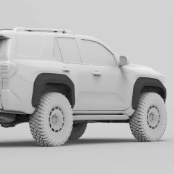 NYTOP 4Runner Fender Flare Kit - Matte Carbon - New  full vehicle set