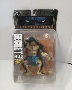 DC Direct Secret Files Batman: Rogues Gallery the Killer Croc Action Figure