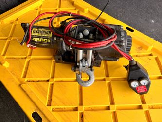 4500 lbs ATV UTV  Winch Kit Like New