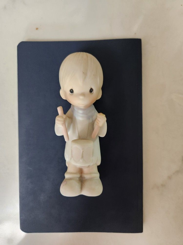 Precious Moments "Boy With Drum" E-2360 With Box $10