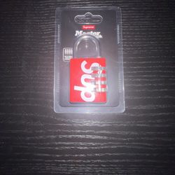 Supreme Master Lock SS19 Red