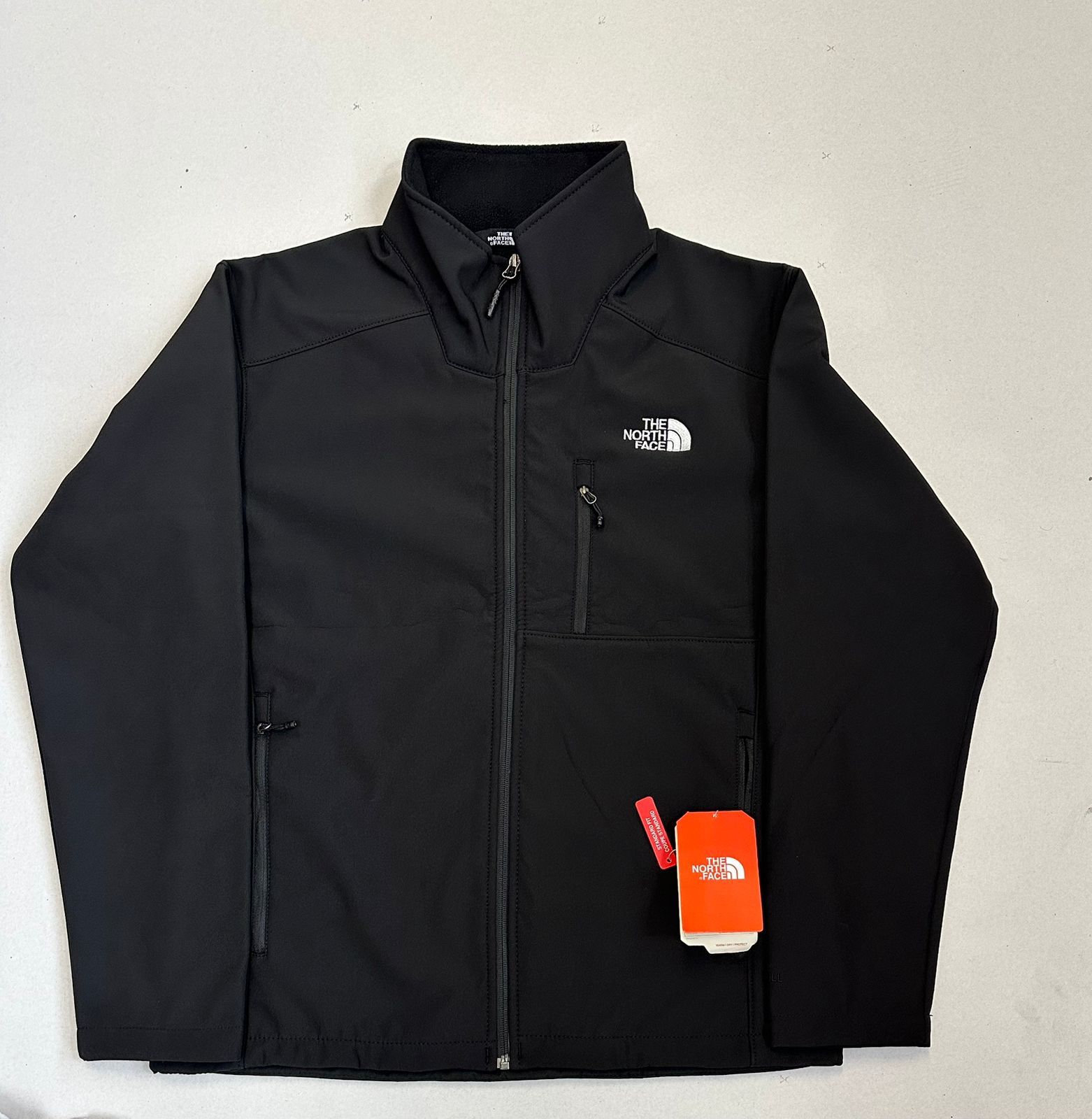 New Men Black The North Face Apex Bionic Soft She’ll Jacket
