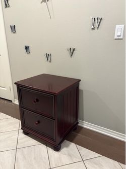 wood night stand