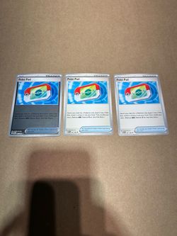 Pokemon poké pad trainer card
