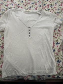 White and blue shirts with buttons, size L, from Ross