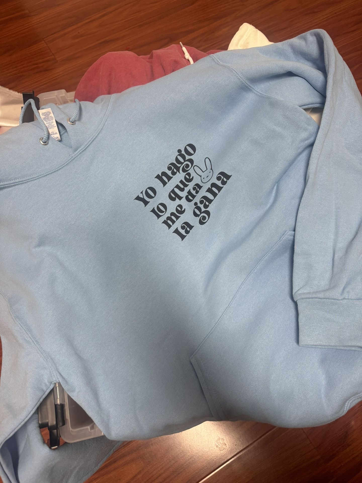 Custom bad Bunny Hoodie, Bad Bunny Hoodie, Bad Bunny Valentines Day Gift