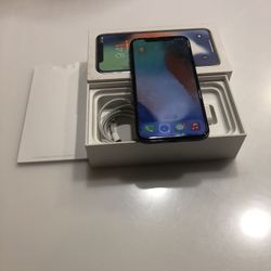 Unlocked iPhone X 64 GB- Grey Plus An  Apple Watch. Bundle Deals Only