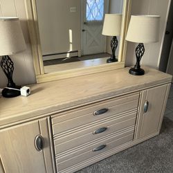 Whitewash Bedroom furniture Set