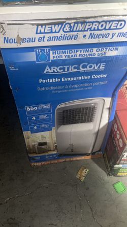 Arctic Cove 500 CFM 4-Speed Portable Evaporative Cooler for 350 sq. ft.