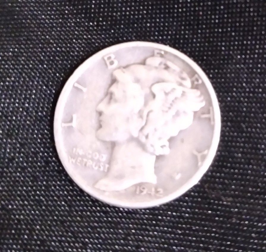 1942 Mercury Dime