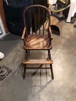 Antique Hi chair