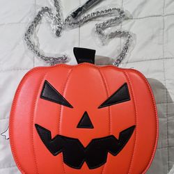 Pumpkin Halloween Crossbody