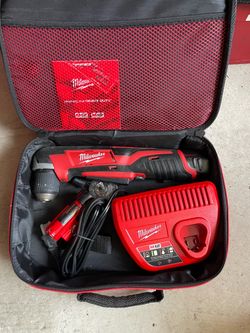 Milwaukee M12 angle drill