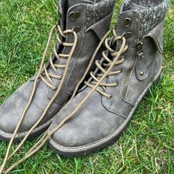 “Combat” Boots; Size 8 