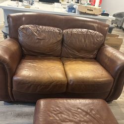 Used Couch And Foot Rest