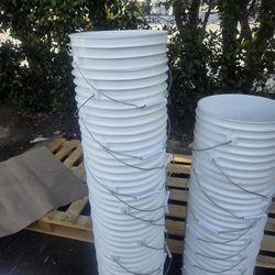 White Buckets