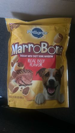 Pedigree Marrobone - Real Beef Flavor - 1.5 Lb 8 packs
