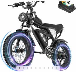 Ridstar Q20 1500W 48V 20AH Fat Tire Ebike