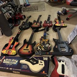 Guitar Hero Guitars 