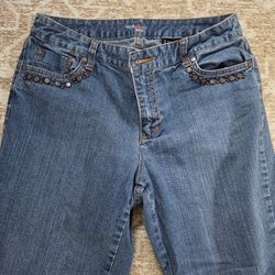 Y2k Embroidered Jeans 