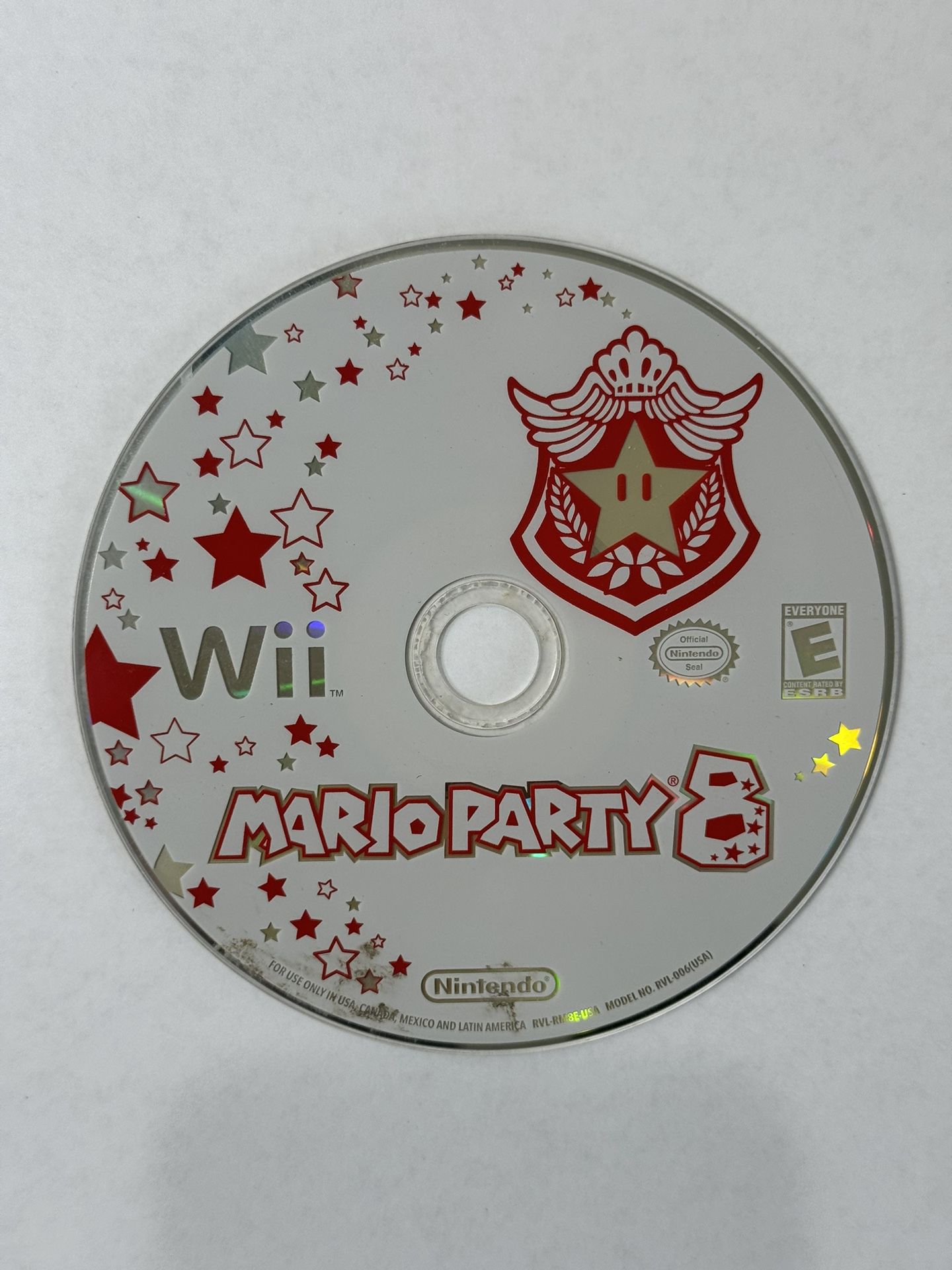 Mario Party 8 Scratch-Less Disc for Nintendo Wii GAME