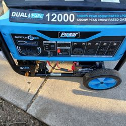 Dual Fuel Generator 12000w
