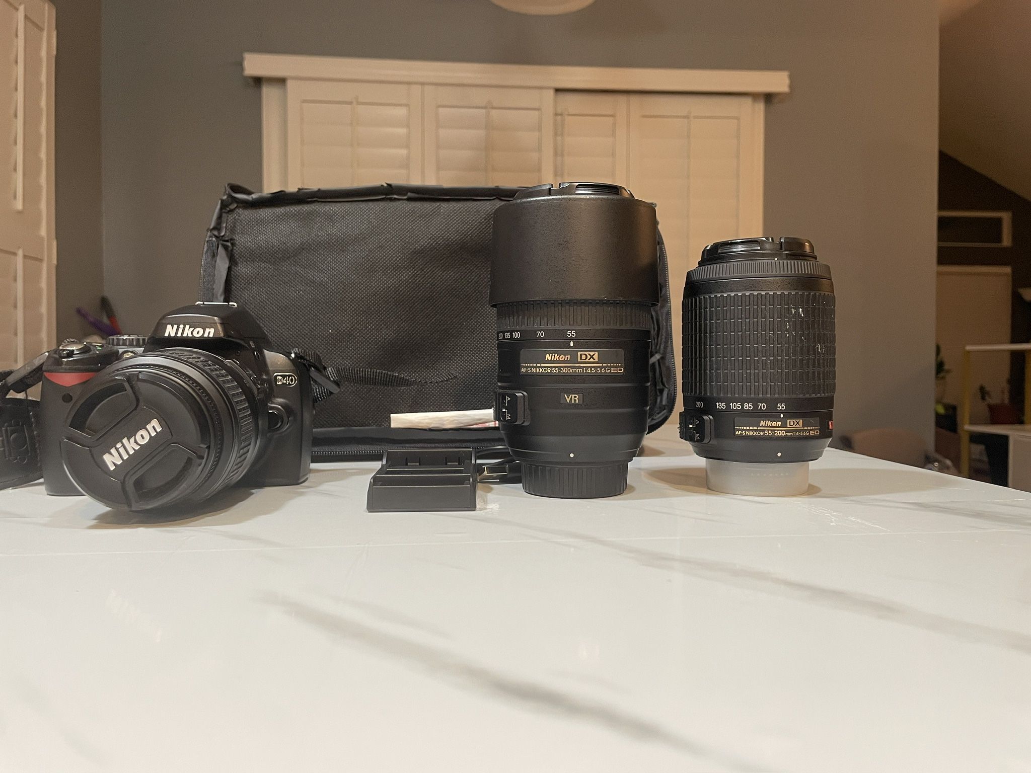 Nikon D40 3 Lenses