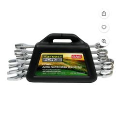 HARVEST FORGE 6PC JUMBO COMBINATION WRENCH SET