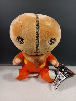 Trick ‘r Treat Big Head Soft Sam Crochet Plush Figure Halloween 7" New