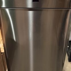 18 gallons rectangular automatic trash can/ stainless steel/ new open box 👍/ see discription 