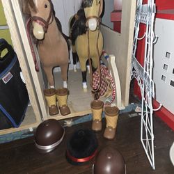 Authentic American Doll  Horses