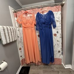 Two Mother Of The Bride Dresses/Formal Dresses