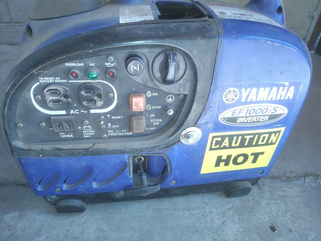 Yamaha 1000 Inverter Ran When Put Up Won't Start Now Needs Carb Cleaned