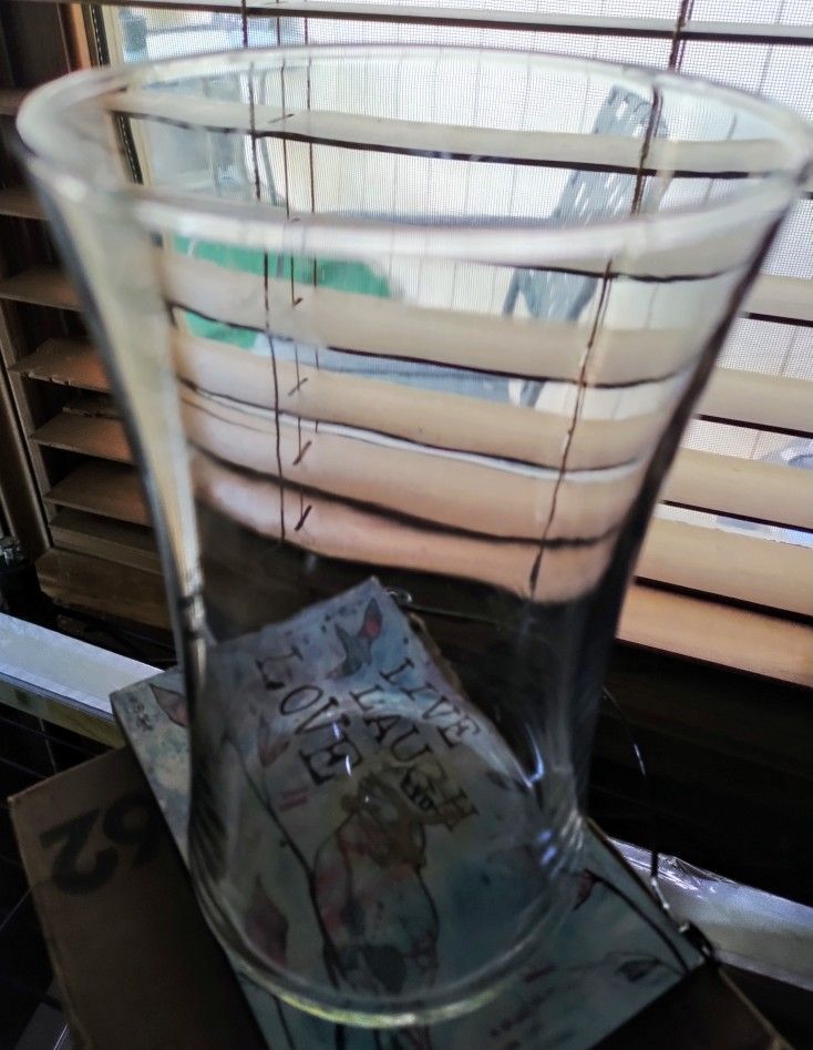 FTD 6.5" Slender Gatherings  Clear Vase