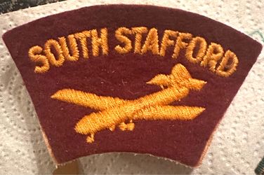 South Stafford GliderRegiment Shoulder Title